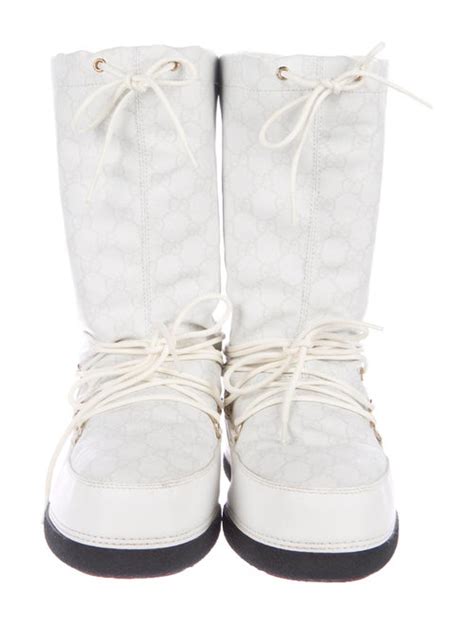 gucci crystal snow boot|gucci boots with rhinestones.